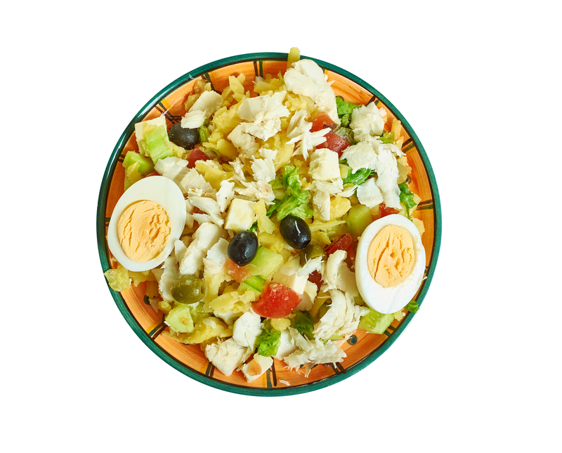 Salada de bacalhau