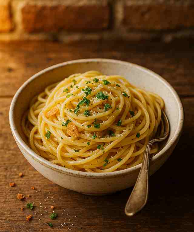Macarrão ao alho e óleo