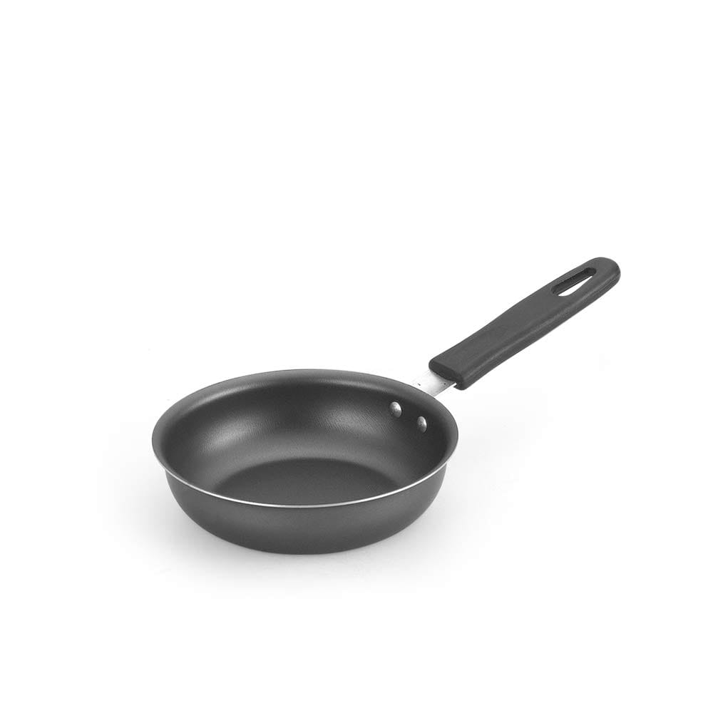 Frigideira Para Um Ovo Aluminio Oliveira - Frigideira preta com cabo