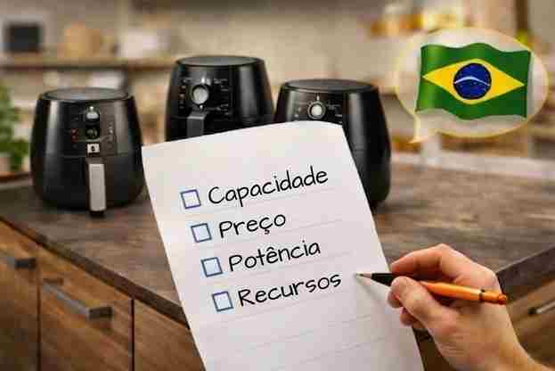 air fryer pontos a observar