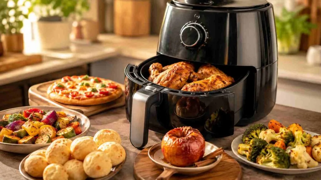 Receitas que se pode fazer com air-fryer.